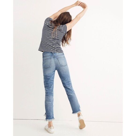 Madewell Rivet & Thread Retro Straight Jeans Size 26 - Picture 3 of 16